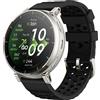 Amazfit Active 3 Premium 45mm Smartwatch GPS Running AMOLED 1,32" Vetro Zaffiro Batteria