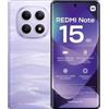 Xiaomi Redmi Note 15 8+512GB 6.77" 5G Mist Purple DS ITA