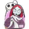 Loungefly Disney Nightmare Before Christmas Glow in the Dark Jack, Sally and Zero, zaino da donna, Multicolore, Taglia unica, Wdbk3801