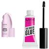 NYX Professional Makeup The Marshmellow Primer, Base per makeup, Primer versatile 30 ml & The Brow Glue, Gel Trasparente per Sopracciglia Effetto Laminazione