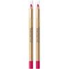 Max Factor, Colour Elixir Lip Liner, Matita Labbra Lunga Durata, Colore Intenso, 45 Rosy Berry (Confezione da 2)