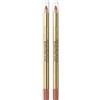 Max Factor, Colour Elixir Lip Liner, Matita Labbra Lunga Durata, Colore Intenso, 5 Brown N Nude (Confezione da 2)
