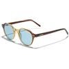 D.Franklin - Occhiali da sole unisex con lenti a protezione UV - Modello ultra-light-s-round
