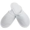 Generic SANI - 100 paia pantofole BIANCHE chiuse per alberghi B&B spa in SPUGNA COTONE/EVA 180 gr. 28,5 x 11,7 LUXURY
