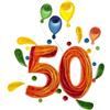 ORIGAMO Originali Biglietto Happy 50 Quilling - Happy 50 - Biglietto regalo Filigrana per compleanno e ricorrenze, Biglietto di auguri con busta ideale per stupire