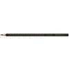 Faber-Castell - Set di 3 matite colorate Colour Grip solubili Mina 3 mm Nero