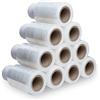 V1 Trade Mini pellicola elastica trasparente, 20 rotoli di pellicola estensibile, pellicola avvolgente, 150 metri di lunghezza e 10 cm di larghezza, materiale da imballaggio, pellicola per mobili