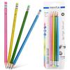 Pryma Matita in Grafite Color con Gommino HB Ø 2,8 mm - Set 4 Pezzi, Corpo Esagonale, Ideale per Scrittura, Disegno e Schizzi Artistici