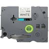BROVACS 1 confezione di nastro flessibile nero su bianco compatibile per Brother P-Touch TZ FX231 TZe FX231 12 mm 1/2 OPA1423