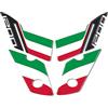 labelbike - Adesivi 3D Moto Kit di Protezioni e Decorazioni in Resina compatibile con DUCATI MULTISTRADA 1200 da 2015 - Colori Italia