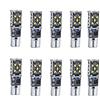 RH-HPC Luci a LED 10x T10 W5W Super Bright LED Auto Lights Lettura Auto DOOM Porta Bulb Bulb Veicolo Cuneo Turno Laterale Interni Parcheggio DRL Lampada Bianco 12V .Per le luci o il freno del segnale di dir