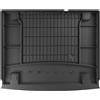 SMK Tappeti per bagagliaio adatto per Fiat Doblo II 2010-2020 Migliorate il vostro comfort di viaggio con il tappetino antiscivolo Auto TM