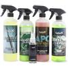 FULLCARX Kit Interno Pulizia Auto, Pulitore Lava Tappezzeria Sedili Tessuto, Lucida Cruscotto e Reinnova Plastiche, APC Pronto per l'Uso, Detergente Vetri Schermi, Prodotti Detailing Professionale