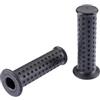 DOMINO COPPIA MANOPOLE NERE DOMINO MANOPOLA NERA UNIVERSALE PER SCOOTER ZIP 50 NRG TYPHOON SCARABEO SR