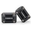 Generico Per T1002VX T 1002 VX 2025 22/25/28mm Telaio per moto Barra di protezione per motore Blocco di protezione decorativo per paraurti (Nero)