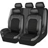 YNNBJX Auto Set Coprisedili per Peugeot 3008 II SUV Active/Style/Allure/Roadtrip / 3008GT / GT Pack 2016-2023, Coprisedili Pelle Completo Sedile Anteriori Posteriori Impermeabili Copri-Sedile