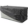 Generico Copertura per portamazzo - Protezione per riporre oggetti, 123x62x55 cm, Protezione impermeabile in tessuto Oxford, Copertura per mobili da esterno resistente con design resistente ai raggi UV | Coper