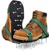 Sillar Scarpe Arieggiatore Prato 2 in 1, Scarpe Chiodate per Areazione Prato, Terreno e Giardino, Scarificatore Manuale con Chiodi 55 mm e 40 mm, per Pavimenti e Massetto, Taglie 37-48