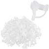 Duokon 100 Pezzi Clip di Supporto per Piante, Clip da Innesto in Plastica, Clip di Innesto da Giardino Professionali per Alberi da Frutto e Verdure Fiore Stelo Connect