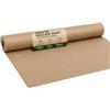 KZ GARDEN - Tela di pacciamatura Kraft 0,9 x 20 m 115 g/m² - Rotolo anti erba, mantenimento dell'umidità suolo, giardino orto coltivazione all'aperto