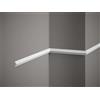 Decoration Cornice per parete Boiserie conf. da 10 mt profilo decorativo 3D in polimero duro bianco - verniciabili - Montaggio facile - Prezzo al mt Euro 3,92- asta da 2 mt(MD003)