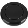 lvifloae Trasmettitore remoto RF a 1 pulsante 433 MHz EV1527 Codifica Rotondo Montaggio a parete Nero Gamma di moduli trasmettitore e ricevitore Facile da usare per Interruttore di comando (Nera)