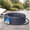 MMOBIEL Cavo per Starlink Gen 3 30M di MMOBIEL - Cavo da Esterno in PVC con Nucleo in Rame Resistente alle Intemperie per Installazioni a Lunga Distanza - Prolunga Esterna Durevole di Ricambio per Starlink