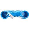 CIMA TECHNOLOGY HOSES AND SPIRALS Tubo a spirale per aria compressa in PU poliuretano Ø 5,5 x 8 mm lunghezza 10 mt completo di raccordi ad attacco rapido universale. 100% Made in Italy