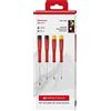 PB Swiss Tools Set di cacciaviti elettronici a croce PB 8620 | 100% Swiss Made | Set di 4 cacciaviti meccanici di precisione PH0 PH00 fessura 1.8/2.5 per lavori di regolazione fini