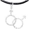 Iri jewelry Charm da Collana Gay Pride Argento 925 Placcato Platino LGBTQ+ Gioiello CSD