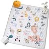 Zaxiva Tappeto Bambini 180x150cm, Tappeto Morbido Bambini, Tappeto Protezione Neonato, Tappeto per Bambini Rimbalzante e Lavabile, Tappeto per Interno/Esterno, Perfetto per i Primi Passi