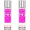 CARAVAN FRAGANCIAS Caravan, Set di 2 profumi da donna n. 86, 150 ml