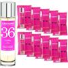 CARAVAN FRAGANCIAS Profumo da donna n. 36 da 150 ml + set di 10 flaconcini di fragranze femminili diverse da Caravan per scoprire nuovi aromi