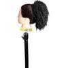Ser Mulher Extension Afro Puff | Facile da applicare | Look naturale 100% Capelli Ricci Afro 10cm e 27cm (1 Nero, 27cm)