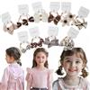 KAQILE 20 elastici per capelli per bambini, per coda di cavallo, accessori per capelli per ragazze, bambini, bambini e bambini