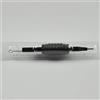 LYY-tattoo 10PCS tatuaggio a gettare di tubi da 3/4 Tips prese con gli aghi, F aghi per tatuaggio e tubi Combo, per Tattoo Machine-Black (9F)