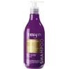 FEI FAN Shampoo ANTIGIALLO, Tonalizzante, Per Capelli Biondi, Grigi e Decolorati. Con Micropigmenti Viola e Proteine Del Grano. Formula Professionale Con Acido Ialuronico 500ml (Flacone)