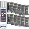 CARAVAN FRAGANCIAS Profumo da uomo n. 58 da 150 ml + set di 10 flaconcini di profumi maschili diversi da Caravan per svelare nuovi aromi