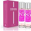 CARAVAN FRAGANCIAS - Scatola regalo con 2 profumi n. 85 da 150 ml, per donna