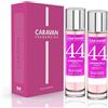 CARAVAN FRAGANCIAS - Scatola regalo con 2 profumi: Nº44 da 150 ml, per donna