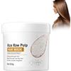 Wonsters 500 g Maschera per capelli al riso, ripara i capelli danneggiati, maschera idratante per capelli, balsamo al riso shampoo