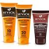 Seysol Kit Seysol Perfezione Solare Latte Superabbronzante Tri attivo, Latte Solare spf 10, Crema Solare spf 20