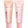 L'Oreal Paris L'Oréal Paris Illuminante Liquido Lumi Glotion 901 Fair Glow + 902 Light Glow da 40ml per Viso e Corpo Idrata Intensamente Illumina la Pelle per Tutti gli Incarnati - Set da 2