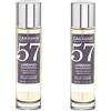 CARAVAN FRAGANCIAS Caravan - Set di 2 profumi da uomo n. 57, 150 ml