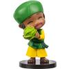 Jazwares Avatar: The Last Airbender Cai - Mini figura da 10,2 cm in stile Kawaii in posa dinamica con base display
