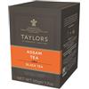 Taylors® | Tè Nero Assam | Black Tea Forte & Maltato | Tè Indiano - 20 Bustine (50 Gr) | Bustine Incartate Singole