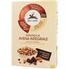 Alce Nero 4 X 300GR GRANOLA ALCE NERO CIOCCOLATO FONDENTE E MANDORLE O FICHI E SEMI - PRODOTTO BIOLOGICO - CEREALI INTEGRALI - ORDINE MISTO (CIOCCOLATO/MANDORLE)
