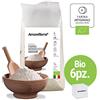 AmoreTerra, (6 Pz.) Farina Farro Monococco integrale BIO mulino a pietra 500g, biologica, macina in antico mulino, artigianale