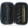Wicked Chili Custodia Wicked Chili compatibile con Phillips OneBlade - Custodia protettiva per rasoio, testine e lame di ricambio, rifinitore - Custodia da viaggio, custodia protettiva compatibile con OneBlade QP2530 e la serie QP2
