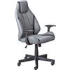 Inter Link Sedia girevole Inter Link Lysander grigio, nero